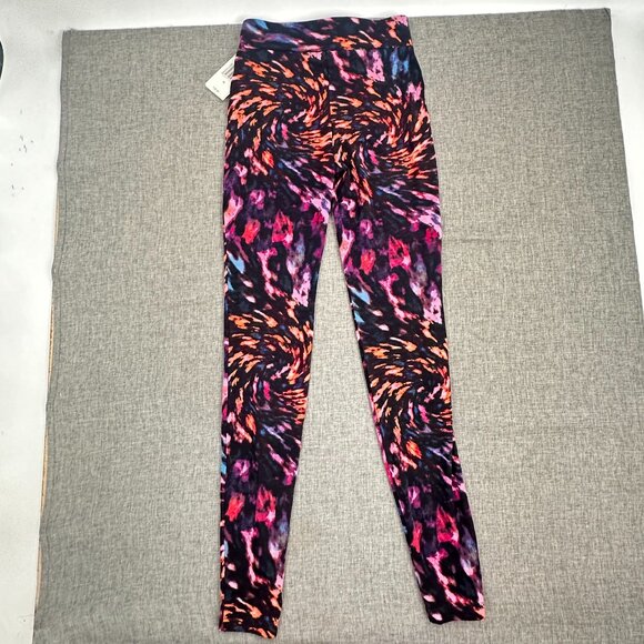 NEW Juicy Couture Leggings Tie Dye Swirl XS $35 Tights Skinny Slim Pants Stretch - Picture 10 of 13